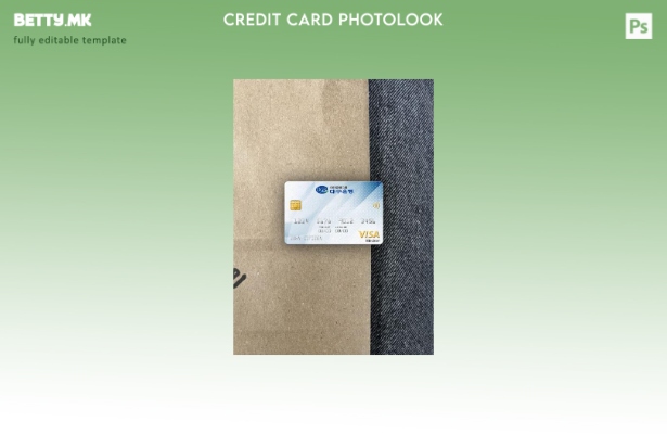 модерен стил Јужна Кореја Даегу банка виза електронска картичка photolook пред ш